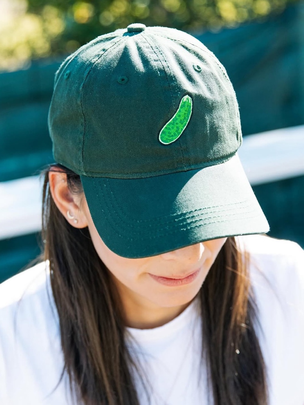Varsity Pickle Big Deal Cap Pickle Ball Embroidered Retro Adjustable Hat